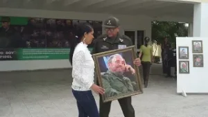 Recibe el Cuerpo de Bomberos de #LasTunas la bandera Proeza Laboral