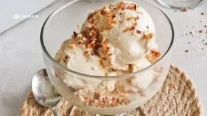 Helado de turrón casero cremoso y muy fácil | Cocinatis