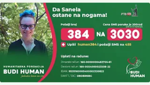 Prilog   RTVKV   Humanitarna izložba u Galeriji Maržik za Sanelino lečenje