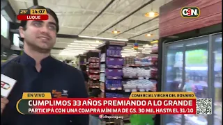 Comercial Virgen del Rosario celebrates 33 years!