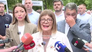 Andrijana Mesarović i Maja Gojković u Staroj Pazovi