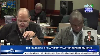 EEC CONCLUDES EMPLOYMENT EQUITY HEARINGS - nbc