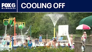 Milwaukee families use aquatic park to cool off | FOX6 News Milwaukee