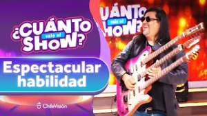 Jonnathan Maltrain presentó un mix de rock clásico con su peculiar guitarra - Cuánto Vale El Show