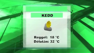 Keddi időjárás előrejelzés