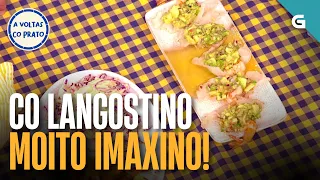 Co LANGOSTINO, moito IMAXINO! | A VOLTAS CO PRATO