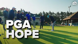 Free PGA HOPE golf lessons help veterans rebuild community after service