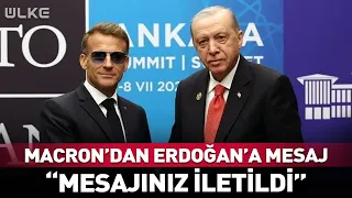 Macron's Response to Erdoğan! "Your Message Has Been Delivered"