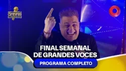 Final semanal de grandes voces | #BienvenidosAGanar Completo - 23/10 - El Nueve