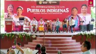 Indigenous peoples are the foundation of Veracruz and the transformation will continue hand-in-ha...