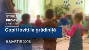 Știrile PRO TV (ORA 20:00) | COPII LOVIȚI LA GRĂDINIȚĂ | Moldova