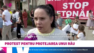 Locuitorii de pe strada Andrei Doga din Capitală protestează împotriva unui proiect de construcție