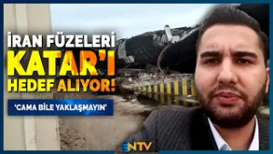 Son Dakika: Katar’da Sanayi Bölgesi Vuruldu! Füze Parçaları Depoyu Yerle Bir Etti | NTV