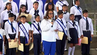 Managua Students Celebrate the 205th Anniversary of Independence with National Pride