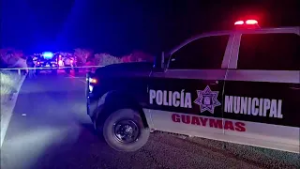 Dos personas murieron calc*nadas en vehículo incendiado en Guaymas