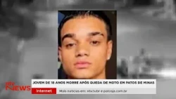 Jovem de 18 anos morre em acidente de moto em Patos de Minas