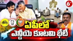 ఏపీలో ఎన్డీయే కూటమి నేతల కీలక భేటీ! AP NDA Alliance Meeting | Chandrababu | Pawan Kalyan | BJP | 6TV