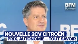 "La nouvelle 2CV sera accessible, électrique et faite en Europe... Sacré challenge" (Xavier Chardon)