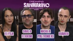 Elysa, Carlo Ferrini, Nicola Paltrinieri e Marco - Dreaming San Marino Song Contest - I casting