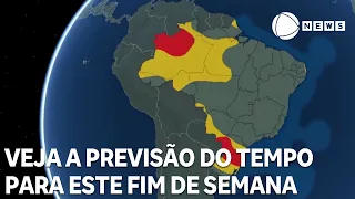 Check out the weather forecast for the entire country this weekend