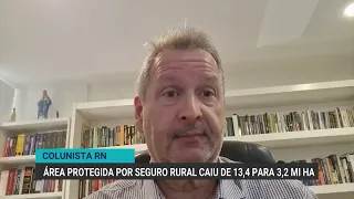 Área com seguro rural despenca no Brasil e José Carlos Vaz avalia o risco para o produtor