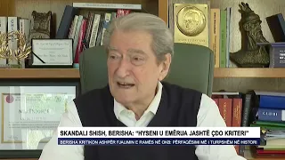 SKANDALI SHISH, BERISHA “HYSENI U EMËRUA JASHTË ÇDO KRITERI”