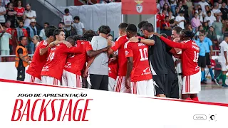 Backstage | #FutsalBenfica 3-2 Eléctrico FC | Presentation Match