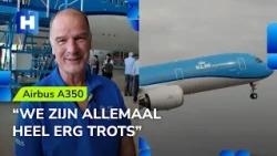 'This beautiful bird' is finally home: KLM's first Airbus A350 lands at Schiphol