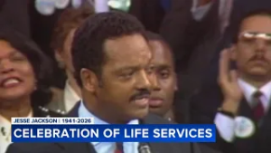 Celebration of Life services begin in Chicago for Rev. Jesse Jackson
