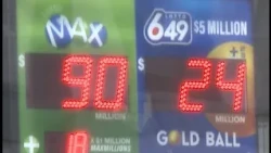 Record-breaking $90M Lotto Max jackpot up for grabs on Friday