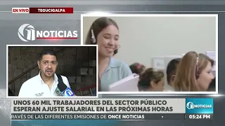 Approximately 60,000 public sector workers await salary adjustments in the coming weeks