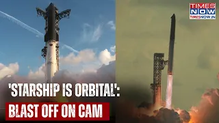 Starship Blast Off On Cam: 'Most Powerful Rocket' In Orbit| SpaceX Giant Leap Before Artemis Mission