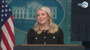 Karoline Leavitt press briefing on DHS shutdown, Minnesota, Trump Iran and more