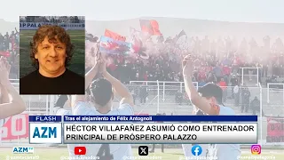 Héctor Villafañez takes over as head coach of Próspero Palazzo