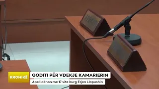 GODITI PËR VDEKJE KAMARIERIN/ Apeli dënon me 17 vite burg Erjon Llapushin