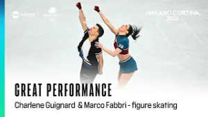 Charlene Guignard & Marco Fabbri STUNNING performance to Backstreet boys ? | Winter Olympics 2026