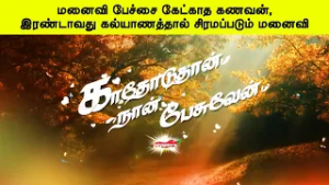 மனைவி பேச்சை கேட்காத கணவன், இரண்டாவது கல்யாணத்தால் சிரமப்படும் மனைவி | காதோடுதான் நான் பேசுவேன்