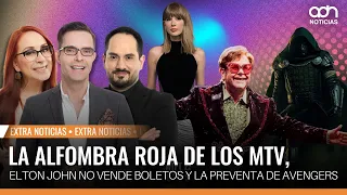 La alfombra roja de los MTV, Elton John no vende boletos y la preventa de Avengers  | Extra Noticias