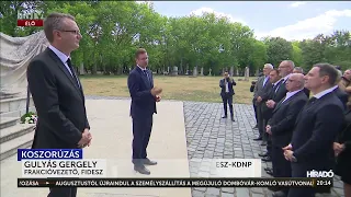 Antall József sírjára helyeztek koszorút a Fidesz-KDNP képviselői - HírTV
