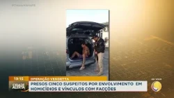 5 suspects arrested for involvement in homicides and gang ties