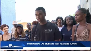 NUST MEDICAL LAB STUDENTS RAISE TRAINING CONCERNS - nbc