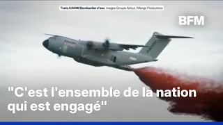BFMTV NEWS - The Prime Minister has ordered the military to deploy the A400M in Gironde this Satu...