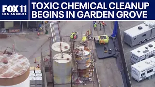 Toxic chemical cleanup to begin in Garden Grove