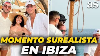 Una INFLUENCER COLOMBIANA alucina en IBIZA: coincide con JORDAN, BECKHAM, FERRAN y LLORENTE