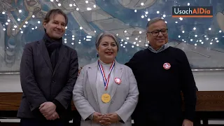 Usach conmemoró los 111 años del natalicio del rector Enrique Kirberg