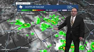 Spotty shower for some, hot Labor Day forecast
