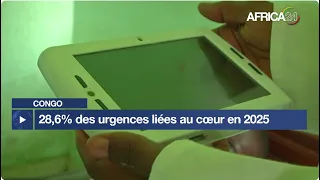 Congo : 28,6% des urgences liées au cœur en 2025