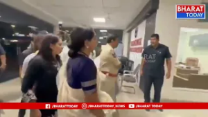 నార్సింగిలో ఉద్రిక్తత!Kalvakuntla Kavitha అరెస్ట్!హైడ్రా కమిషనర్ వచ్చే వరకు కదలని కవిత…...| BT 