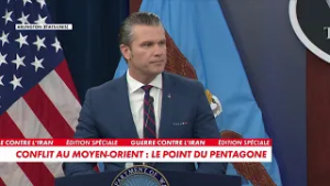Pete Hegseth : «Nous n'avons pas déclenché cette guerre, nous la terminons»