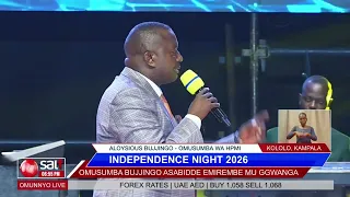 INDEPENDENCE NIGHT 2026: Omusumba Bujjingo asabidde emirembe mu ggwanga.